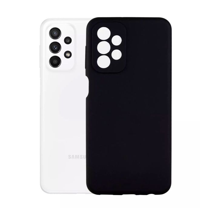Samsung Galaxy A23 5G Silikonskal - Svart- G-SP.se