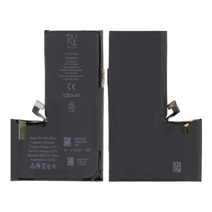 iPhone 14 Pro Batteri 3200mAh Rvelon- G-SP.se