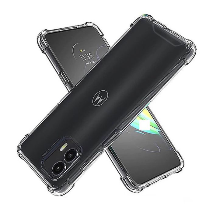 Motorola Moto G13/G23 Stöttåligt Skal - Transparent- G-SP.se