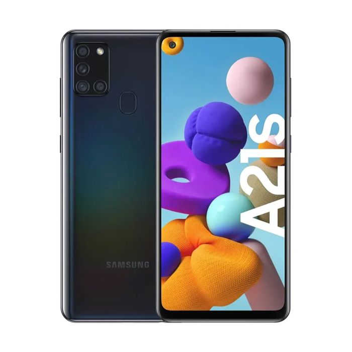 Begagnad Samsung Galaxy A21S 32GB Blå - Bra skick- G-SP.se