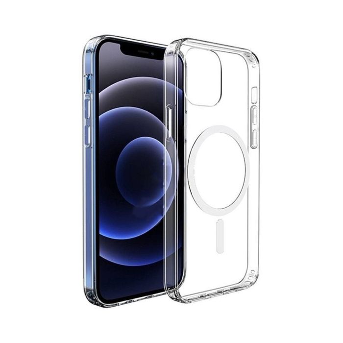 iPhone 12 Pro Max Stöttåligt MagSafe Skal  - Transparent- G-SP.se