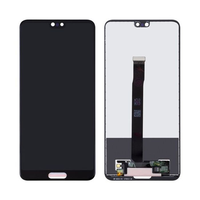 Huawei P20 Skärm/Display OEM - Svart- G-SP.se