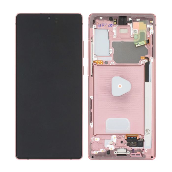 Samsung Galaxy Note 20 (SM-N980F) Skärm med LCD Display Original - Brons- G-SP.se
