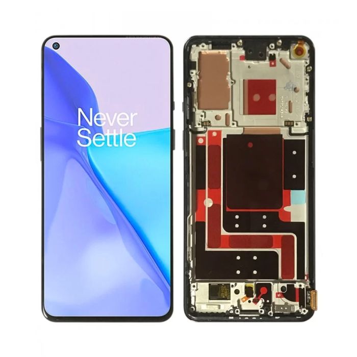 OnePlus 9 Skärm med LCD Display - Lila- G-SP.se