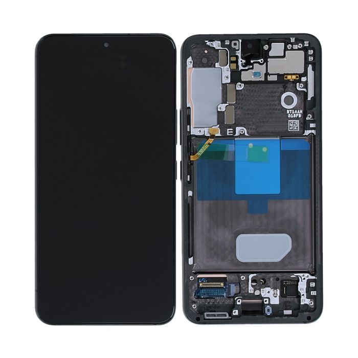 Samsung Galaxy S22 (SM-S901B) Skärm med LCD Display Original - Svart- G-SP.se