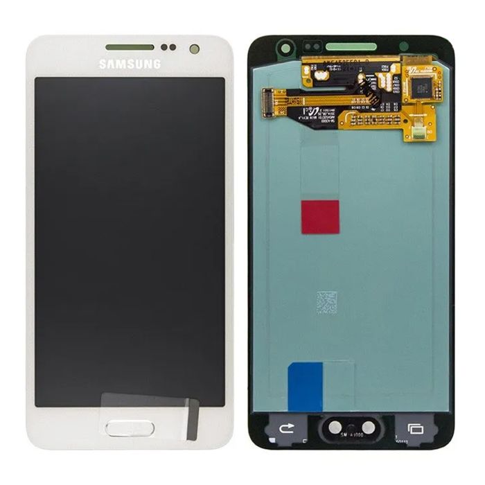 Samsung Galaxy A3 (SM-A300F) Skärm med LCD Display Original - Vit- G-SP.se