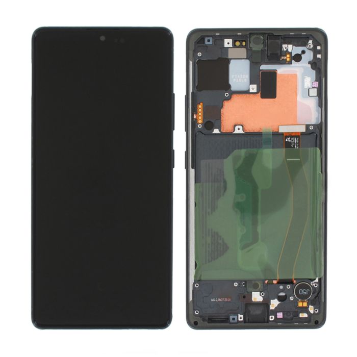 Samsung Galaxy S10 Lite (SM-G770F) Skärm med LCD Display Original - Svart- G-SP.se