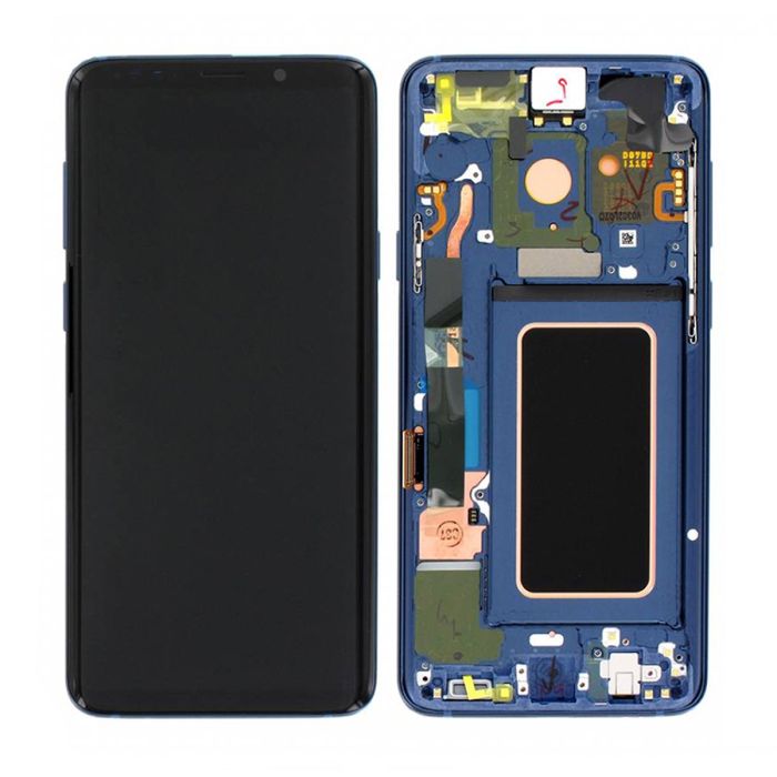Samsung Galaxy S9 Plus (SM-G965F) Skärm med LCD Display Original - Korall Blå- G-SP.se