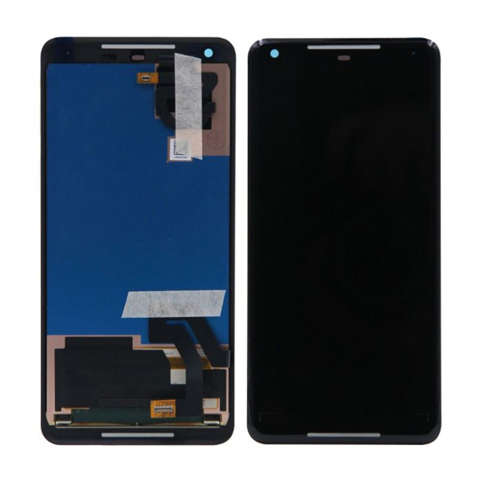 Google Pixel 2 XL Skärm med LCD Display Original - Svart- G-SP.se