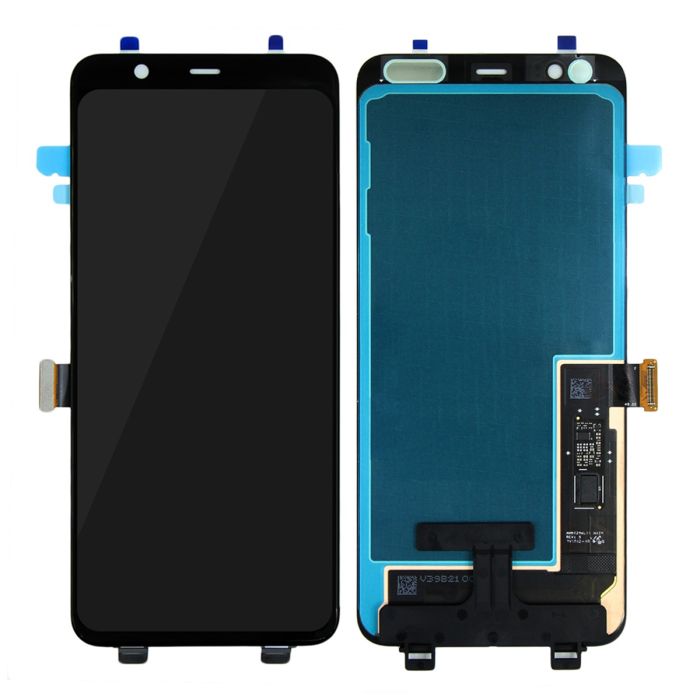 Google Pixel 4 XL Skärm/Display Original - Svart- G-SP.se