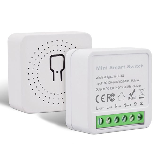 16A Wifi Smart Switch 2-vägs Modul- G-SP.se