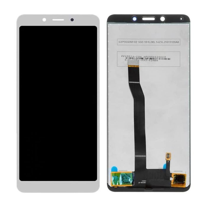 Xiaomi Redmi 6/6A Skärm med LCD Display - Vit- G-SP.se