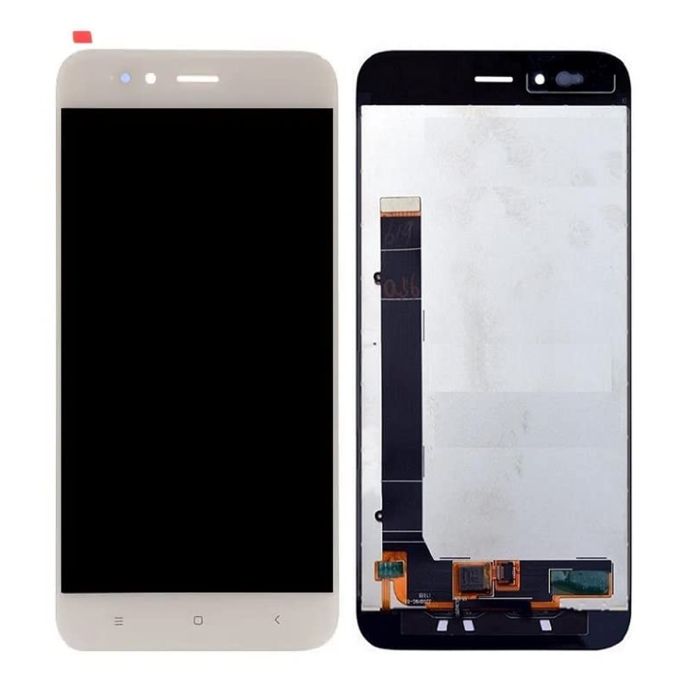 Xiaomi Mi A1 Skärm med LCD Display - Vit- G-SP.se