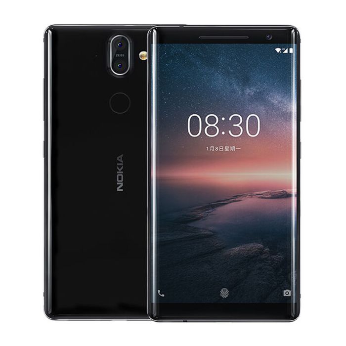 Begagnad Nokia 8 64GB Svart - Använt skick- G-SP.se