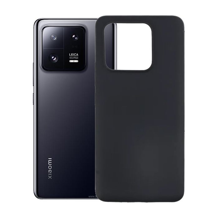 Xiaomi 13 Pro 5G Silikonskal - Svart- G-SP.se