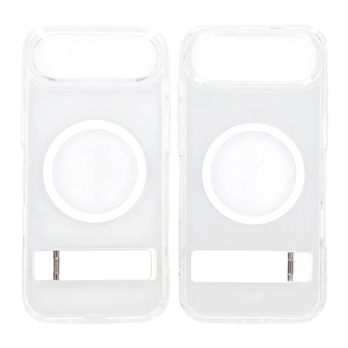 Mobilskal Rvelon med Stativ för iPhone Air - Transparent- G-SP.se