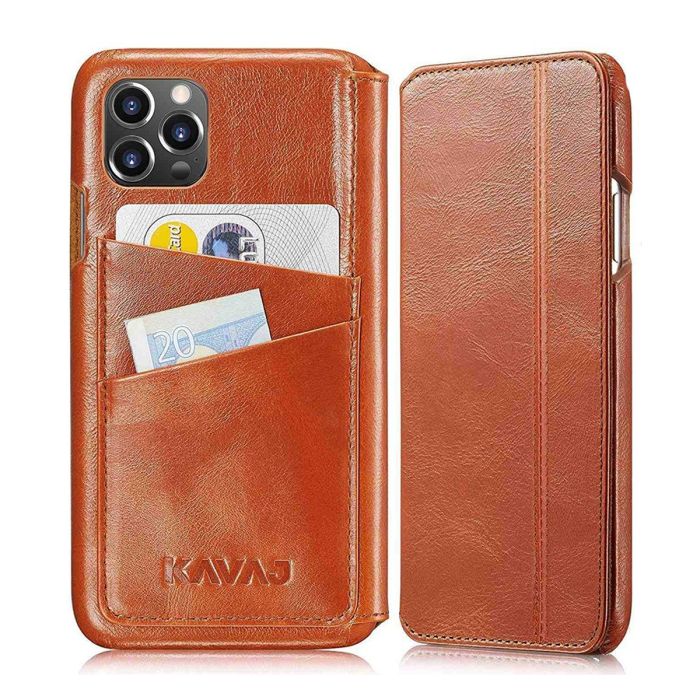 KAVAJ iPhone 12 Pro Max Fodral Dallas Brun- G-SP.se