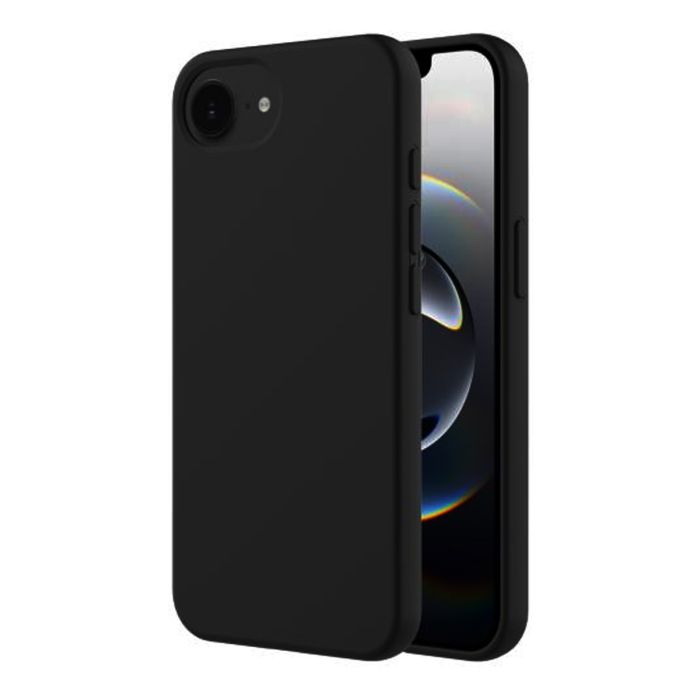 iPhone 16e Mobilskal Silikon - Svart- G-SP.se