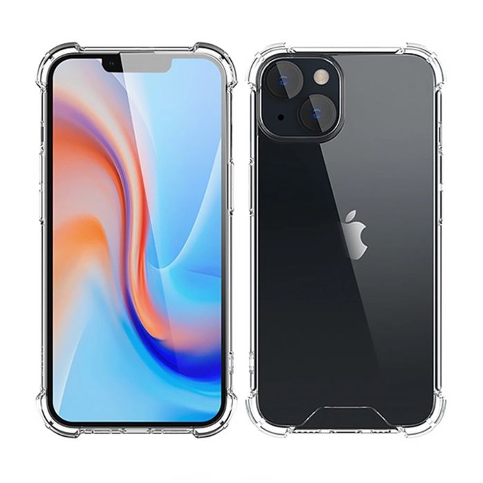 iPhone 14 Pro Max Skal Stöttåligt - Transparent- G-SP.se