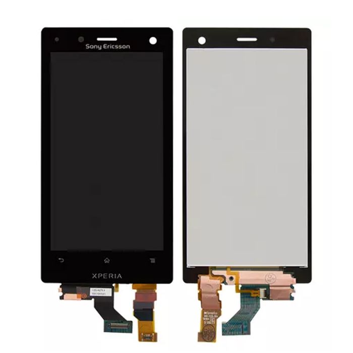 Sony Xperia Acro S LT26W Skärm/Display - Svart- G-SP.se