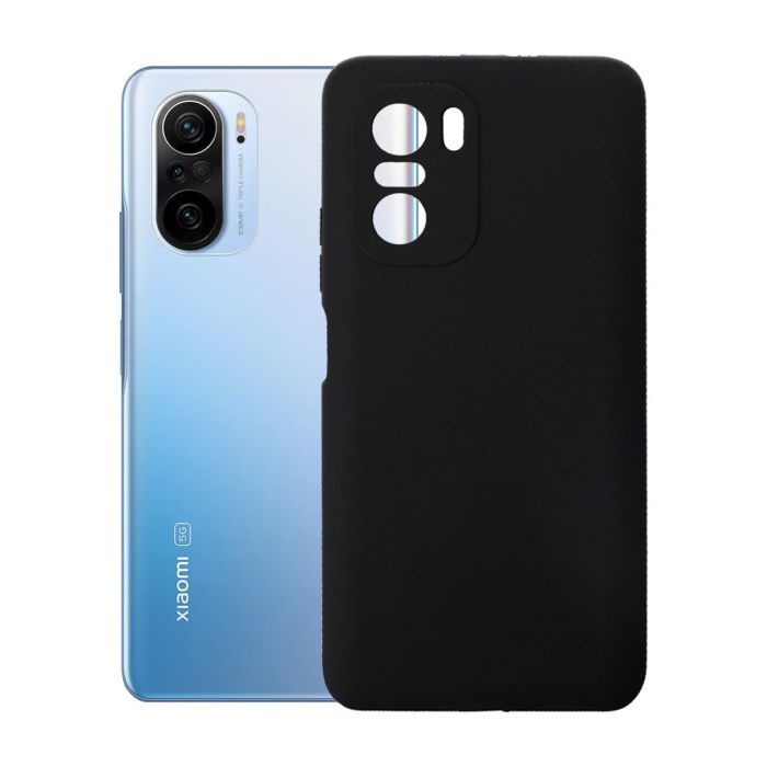 Xiaomi Mi 11i Silikonskal - Svart- G-SP.se