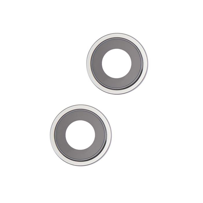 iPhone 14 Plus Kameralins med Ram - Sliver- G-SP.se