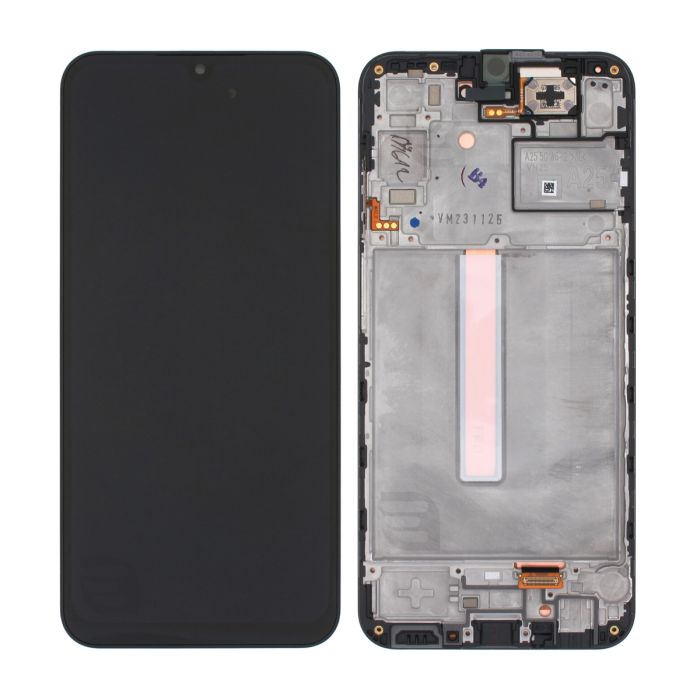 Samsung Galaxy A25 5G LCD Skärm Original - Svart- G-SP.se