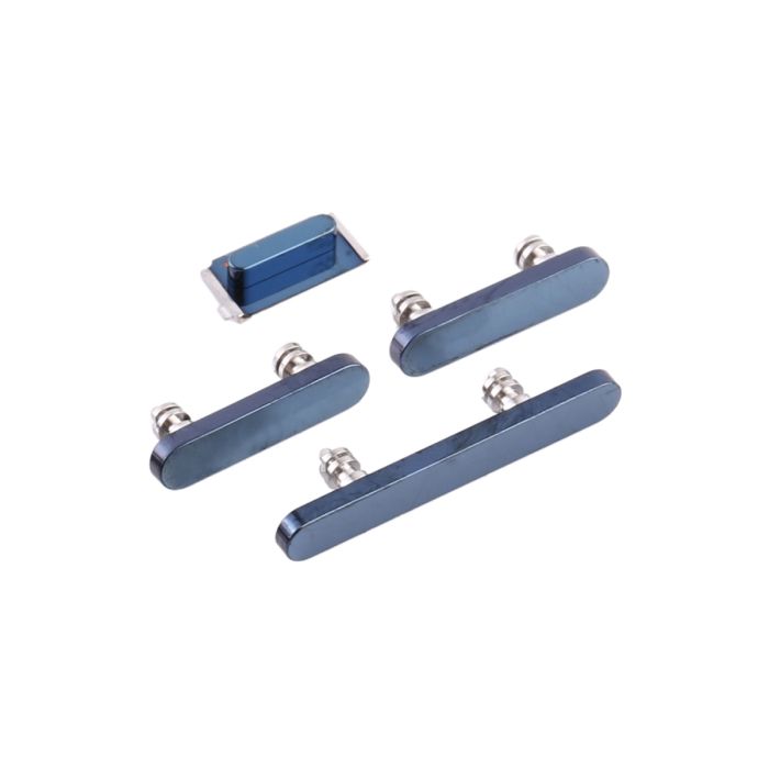 iPhone 12 Pro/12 Pro Max Sidoknappar - Blå- G-SP.se