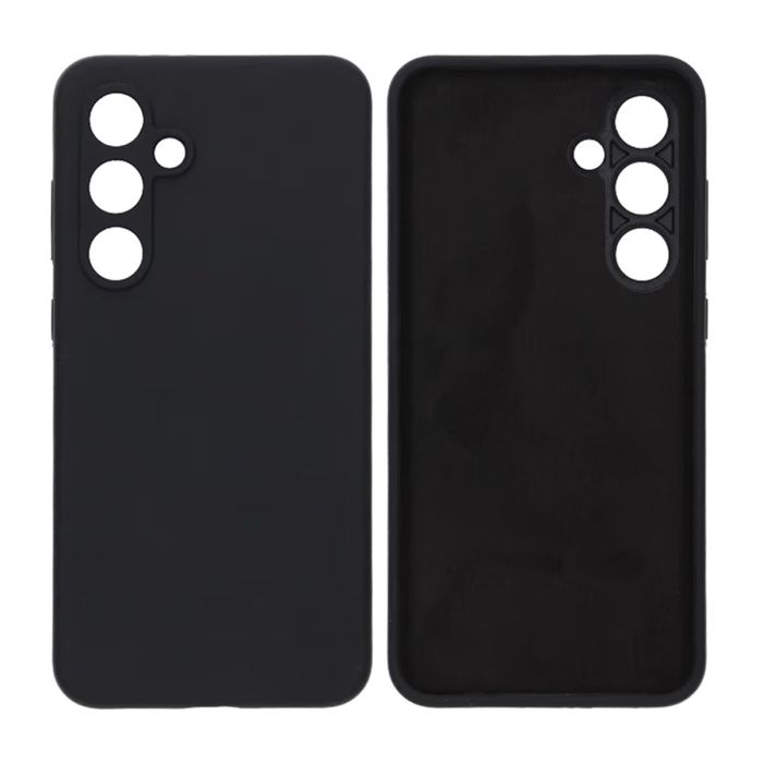 Samsung Galaxy S24 FE Mobilskal Silikon - Svart- G-SP.se