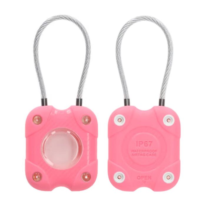AirTag Skal IP67 Vattentåligt och Stöttåligt - Rosa