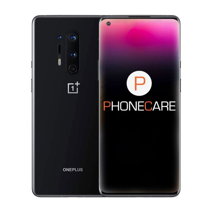 Begagnad OnePlus 8 Pro 128GB Svart - Bra skick- G-SP.se