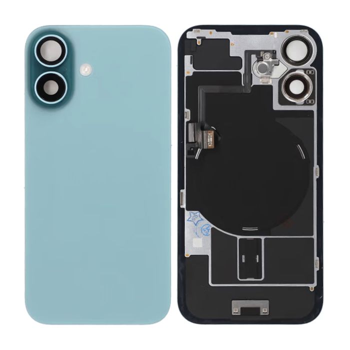 iPhone 16 Baksida Glas - Grön- G-SP.se