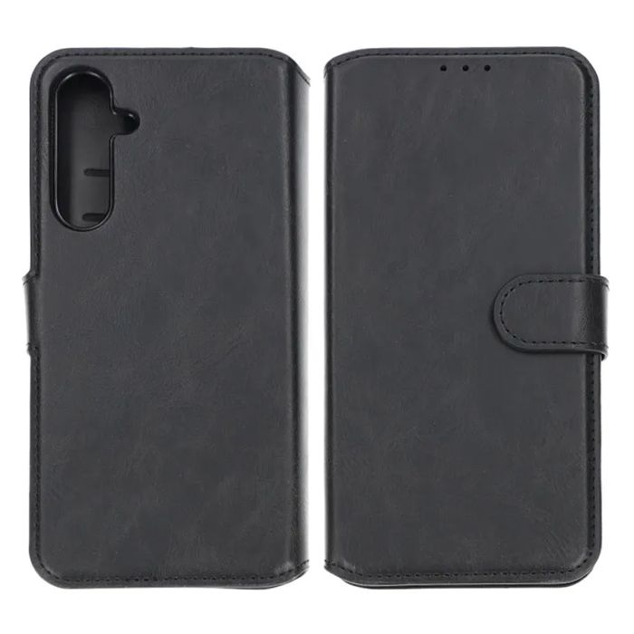 Samsung Galaxy A35 Plånboksfodral Magnet Rvelon - Svart- G-SP.se