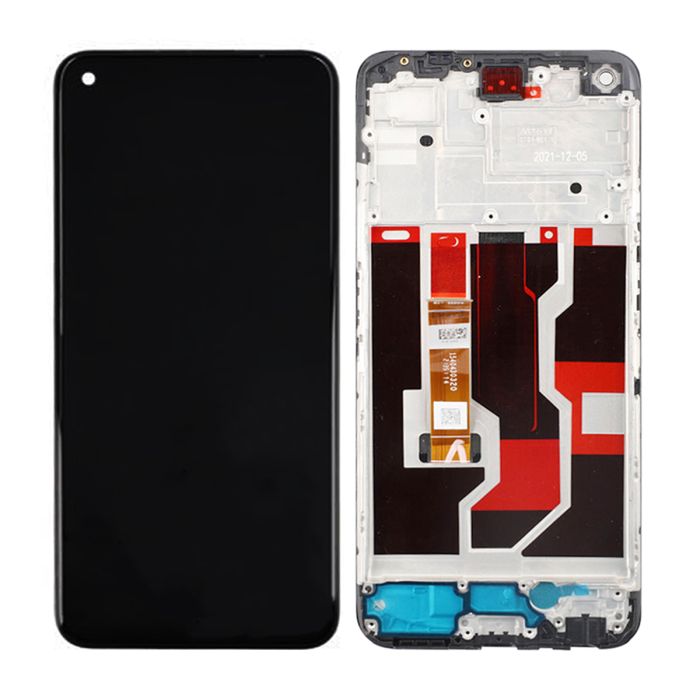 Realme 9i Skärm med LCD Display & Ram Original - Svart- G-SP.se