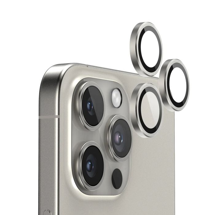 iPhone 16 Pro/16 Pro Max Lins Kameraskydd - Titangrå- G-SP.se
