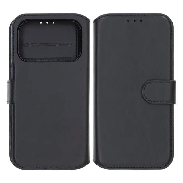 Rvelon Plånboksfodral Magnet för iPhone 17 Pro - Svart- G-SP.se