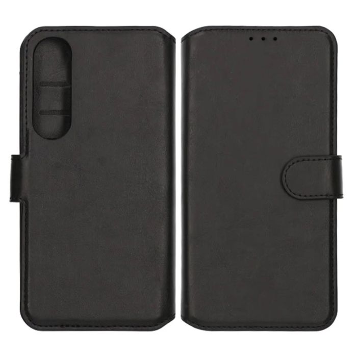 Rvelon Plånboksfodral för Samsung S25 Edge - Svart- G-SP.se