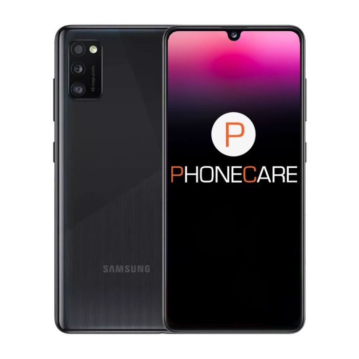 Begagnad Samsung Galaxy A41 64GB Prism Crush Black - Använt skick- G-SP.se