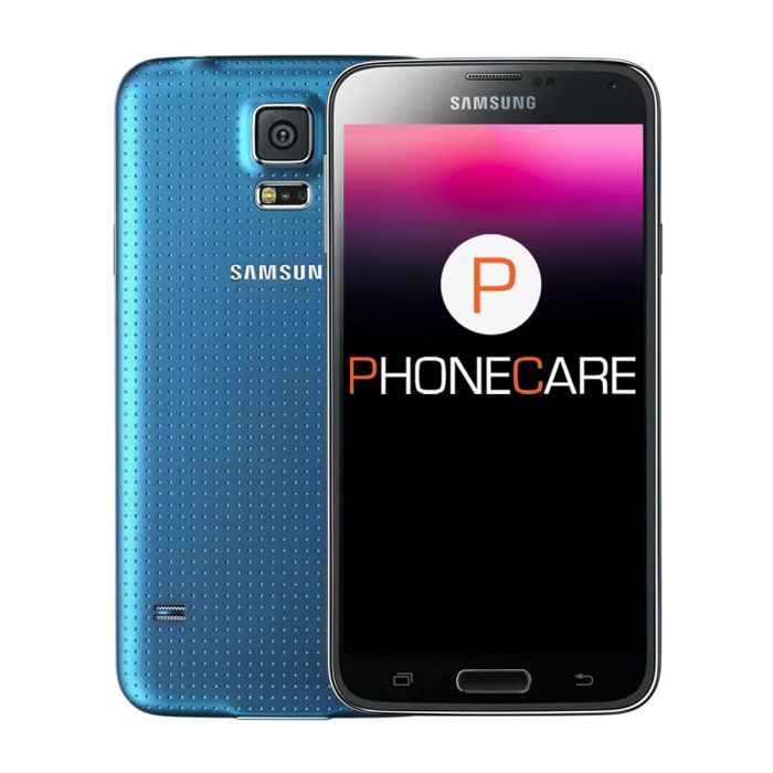 Begagnad Samsung Galaxy S5 16GB Blå - Använt skick- G-SP.se