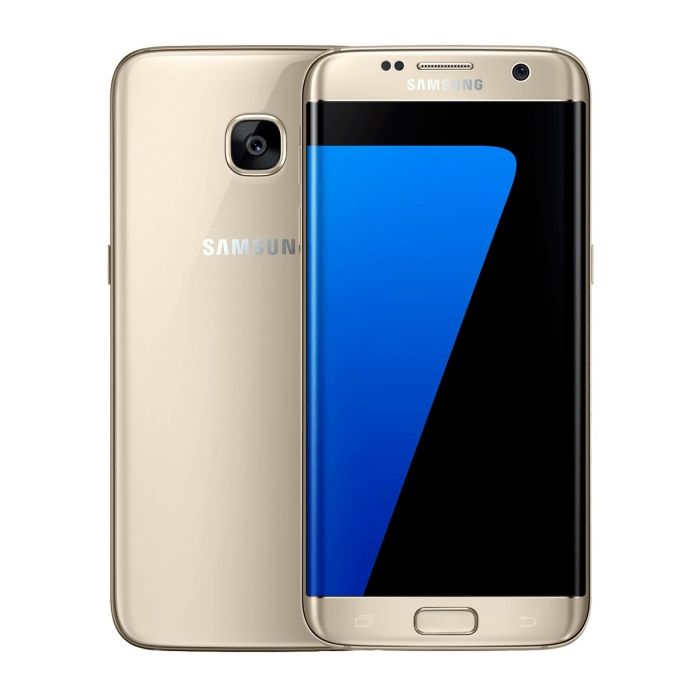 Begagnad Samsung Galaxy S7 Edge 32GB Guld - Bra skick- G-SP.se
