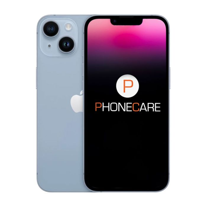 Begagnad iPhone 14 256GB Blå - Mycket bra skick- G-SP.se