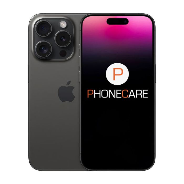 Begagnad iPhone 15 Pro 128GB Svart - Mycket bra skick- G-SP.se