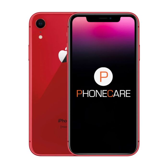 Begagnad iPhone XR 128GB Röd - Mycket bra skick- G-SP.se