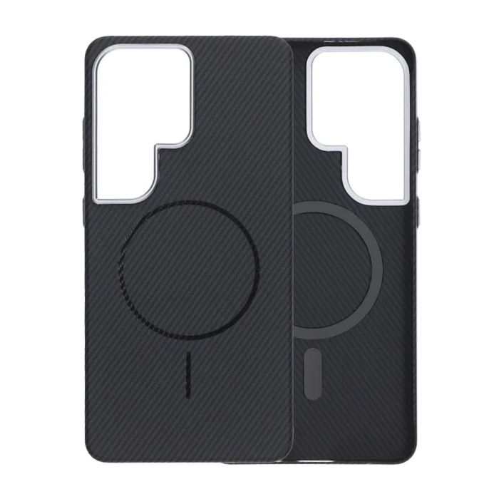 Mobilskal Carbonmönster för Samsung Galaxy S26 Ultra - Svart- G-SP.se
