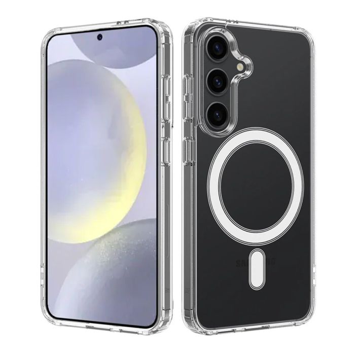 Mobilskal Stöttåligt Magsafe för Samsung S26 - Klar- G-SP.se