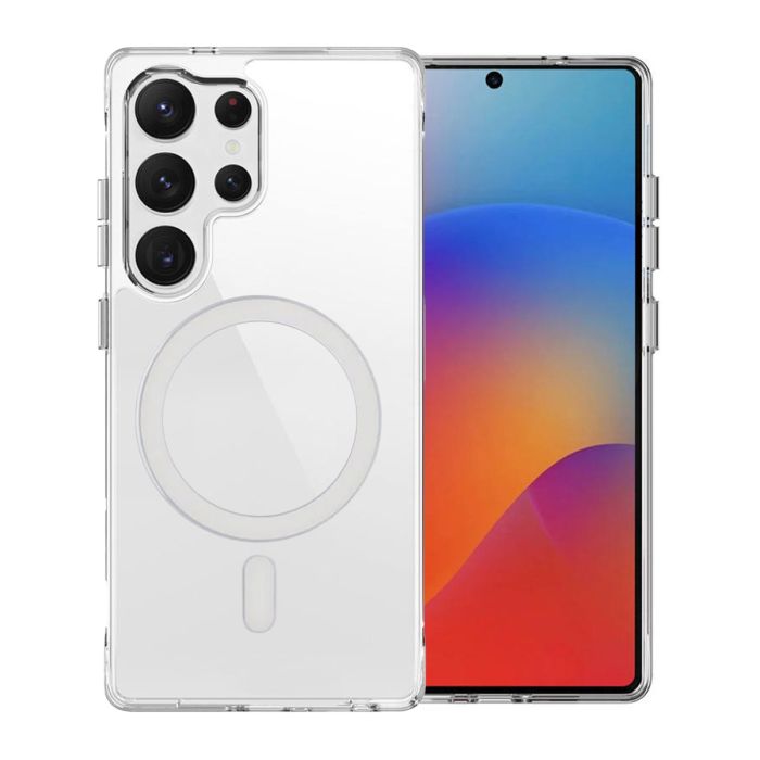 Mobilskal Stöttåligt Magsafe för Samsung S26 Ultra - Klar- G-SP.se
