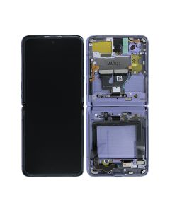 Samsung Galaxy Z Flip Skärm med LCD Display Original - Lila- G-SP.se