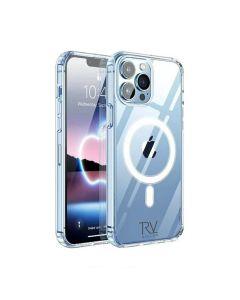 iPhone 14 Pro Stöttåligt Skal Rvelon MagSafe - Transparent- G-SP.se