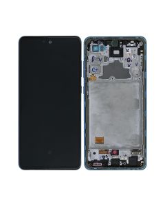 Samsung Galaxy A72 Skärm med LCD Display Original - Blå- G-SP.se