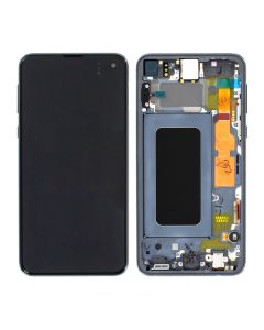 Samsung Galaxy S10e (SM-G970F) Skärm med LCD Display Original - Svart- G-SP.se